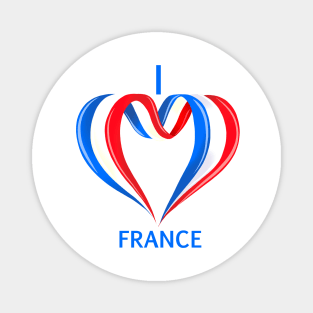 I love FRANCE Magnet